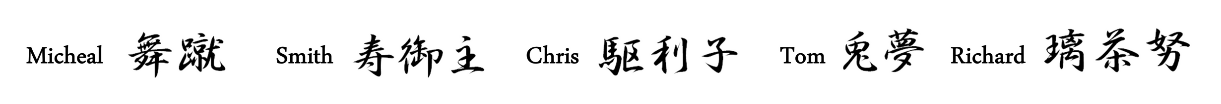 Japanese Name Generator 100 Free Kanji Translation